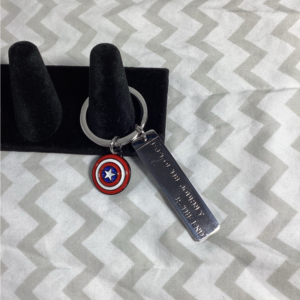 Captain America Journey Keychain
